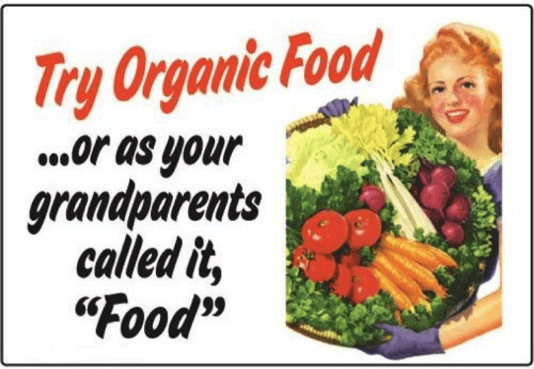 organic food meme